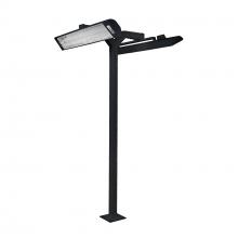 Eurofase EF3908PMDB - 8FT POLE MOUNT,DOUBLE 39IN,BLK